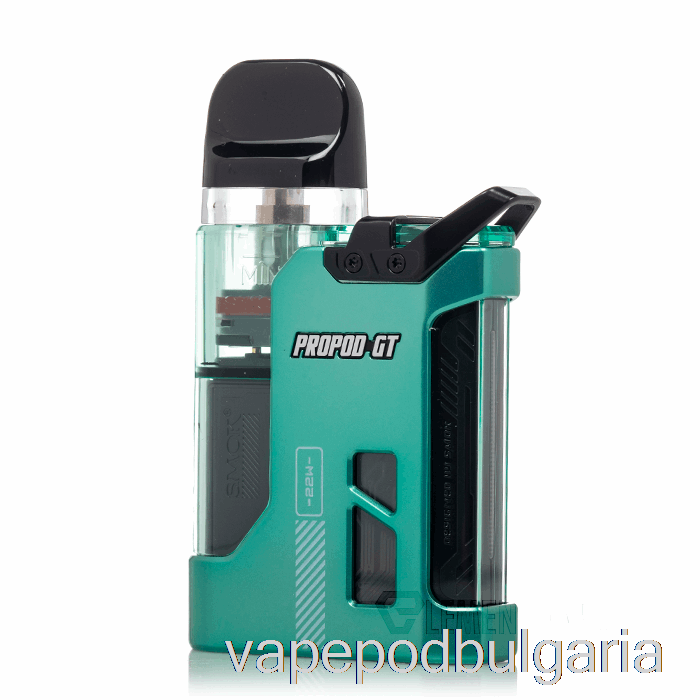 Vape 10000 Дръпки Smok Propod Gt 22w Pod System Peacock Green